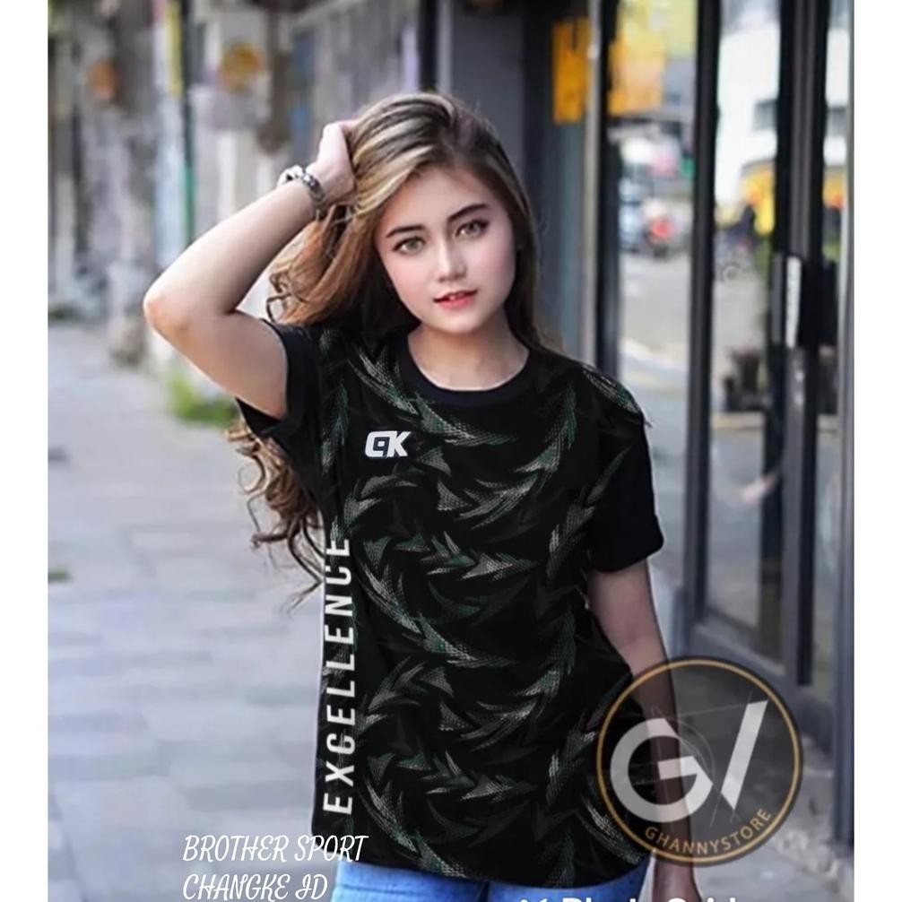 Kaos Olahraga Wanita & Pria Atasan Olahraga Baju Volly Wanita Baju Volly Baju Badminton Cewek Baju V