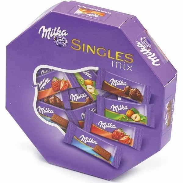 

Milka Chocolate Naps Mix Gift Box 138gr (20 bungkus) Cokelat Impor