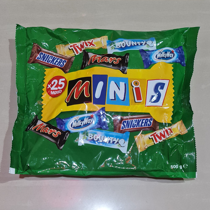 

Mixed Minis Coklat isi 25