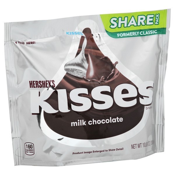 

Hershey's Kiss Milk Chocolate 306gram - Made in USA