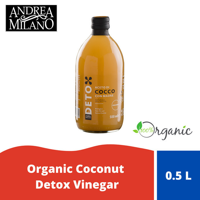 

ANDREA MILANO ORGANIC COCONUT DETOX VINEGAR WITH MOTHER