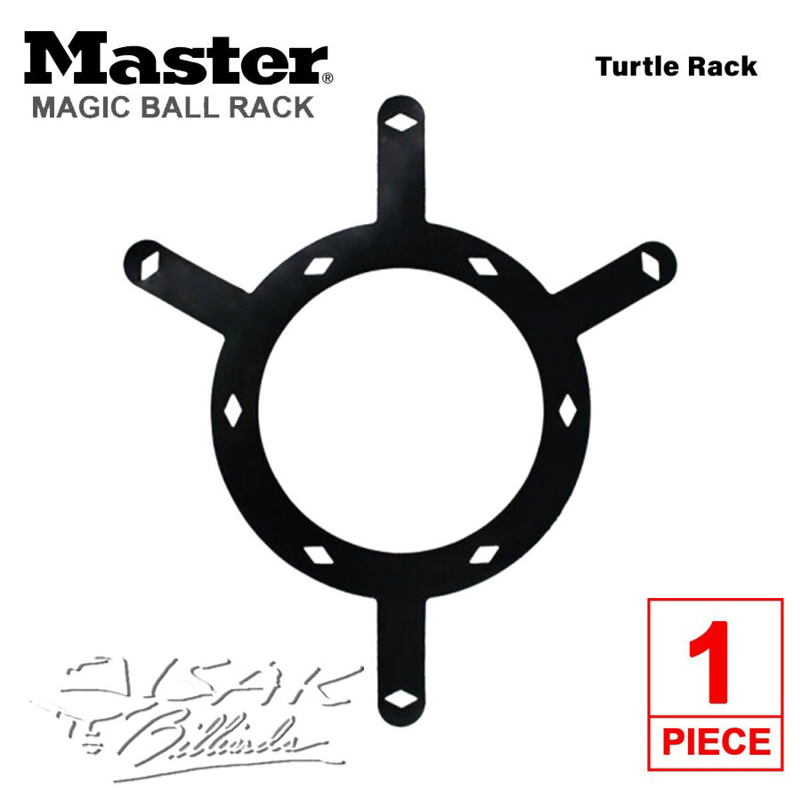 Magic Ball Rack - 1 Turtle Rack Bola Plastik Segitiga Billiard Biliar