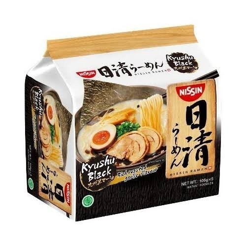 

Terbaru Nissin Instant Japanese Ramen Kyushu Black 5 X 106 Gram Promo Terlaris