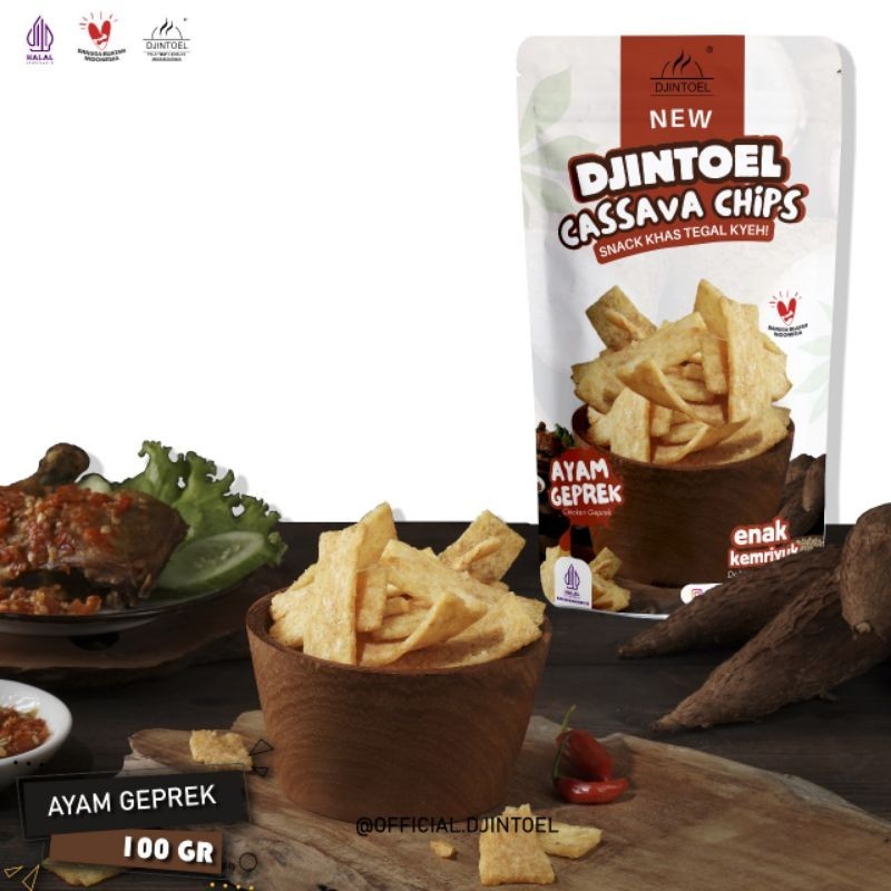 Djintoel Chips - Paket Agen - Snack Khas Tegal - Oleh Oleh Tegal