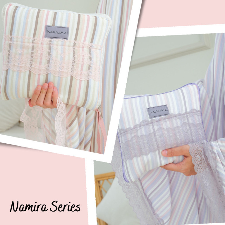 [SYAR'I MINERV] NEW Mukena Nakajima Katun Rayon-NAMIRA