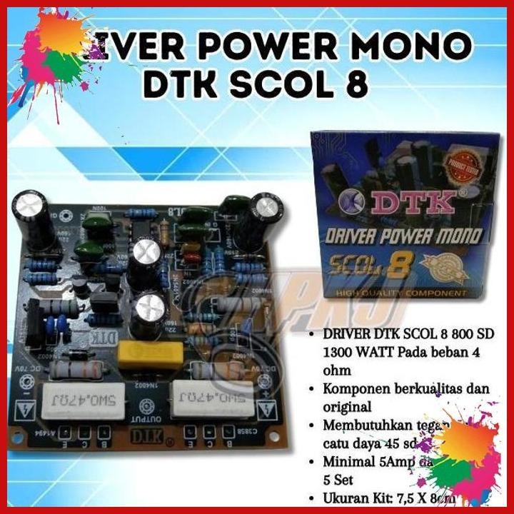 kit driver power mono dtk scol 8 driver mono dtk scol 8 (kwj)