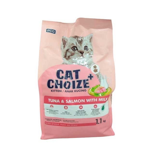 Update CAT CHOIZE PLUS KTN TUNA SALMON MILK 1.1