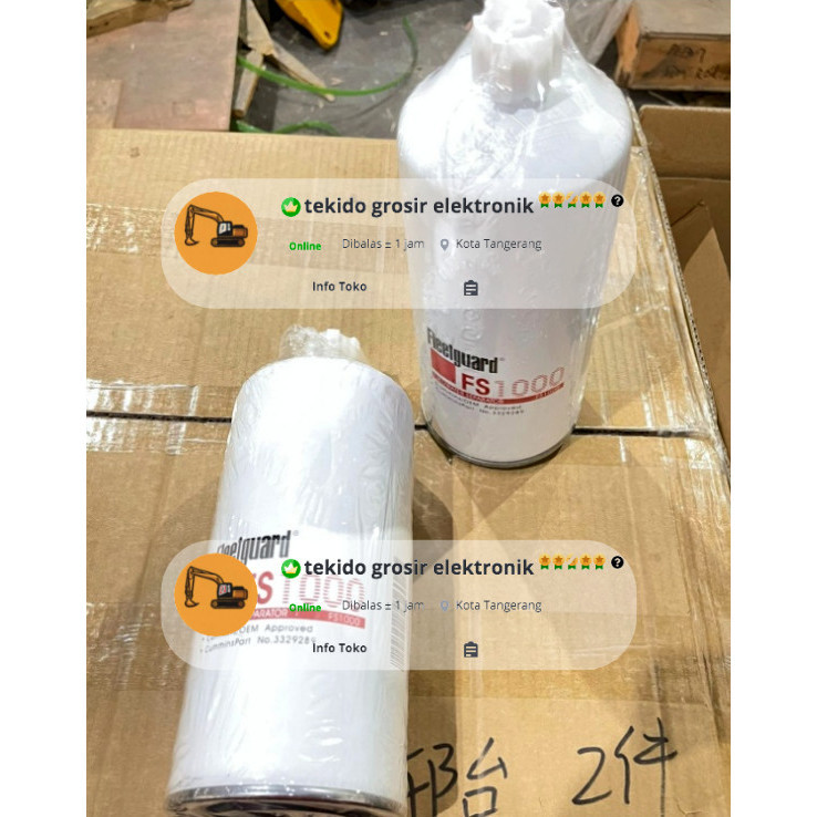 Filter Fleetguard Fs1000 / Fs 1000 Best