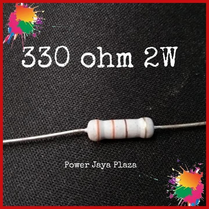resistor r 330ohm 330 ohm 2w 2watt [pjp]