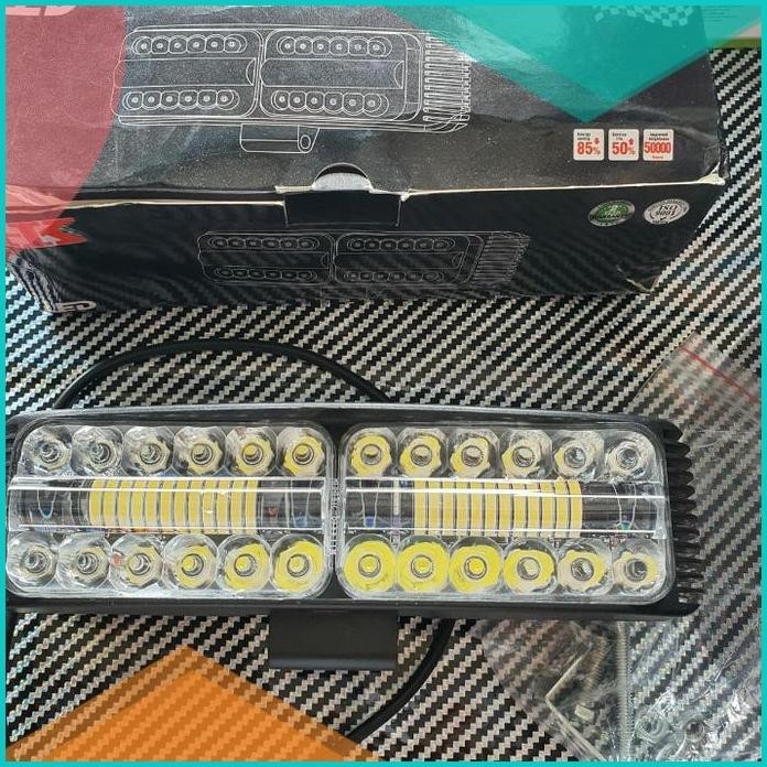 lampu tembak led motor mobil ukurna besar cahaya putih variasi motor 1