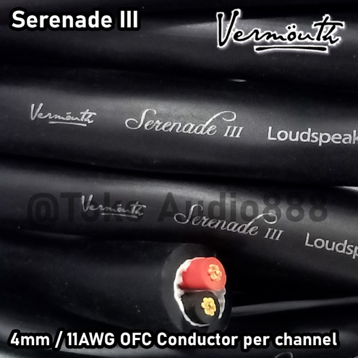 Vermouth - Serenade III, Seri Tertinggi Serenade cables - Hitam