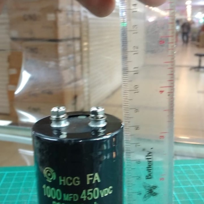 elco 1000uf 450v 1000mfd 450vdc hcg fa jepang asli 1000 uf mfd 450v
