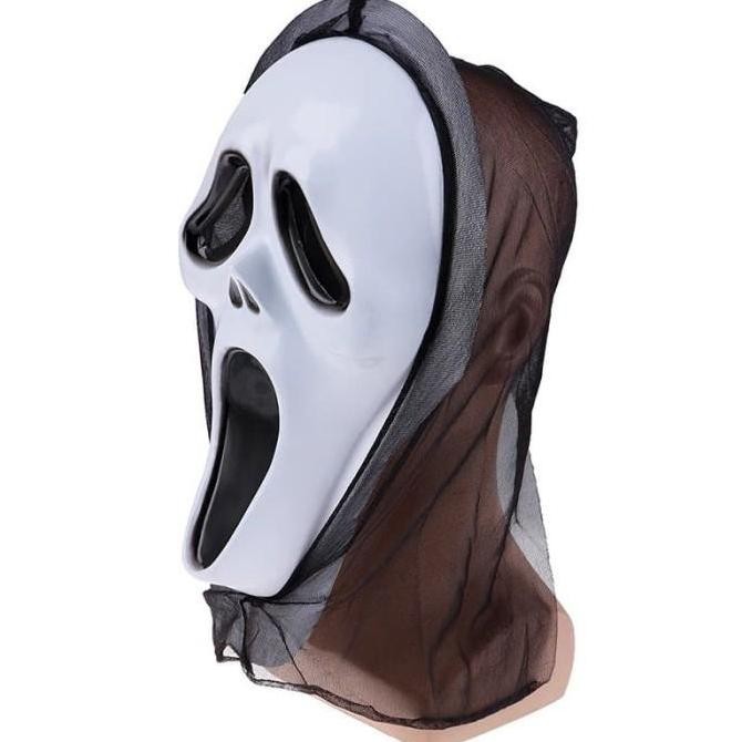Terlaris Topeng Scream Halloween Topeng Hantu Ghost Face Mask 097 Big Sale