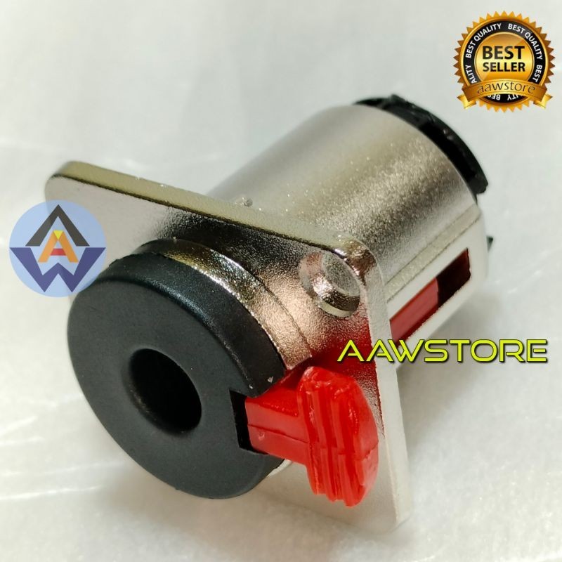 Soket Akai 6.5mm body chasis besi socket gitar