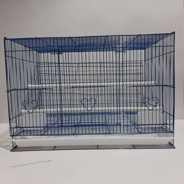 PROMO KANDANG Sangkar Kandang Besi Umbaran Tebal Lipat Kotak Untuk Ternak Burung Lovebird Kucing