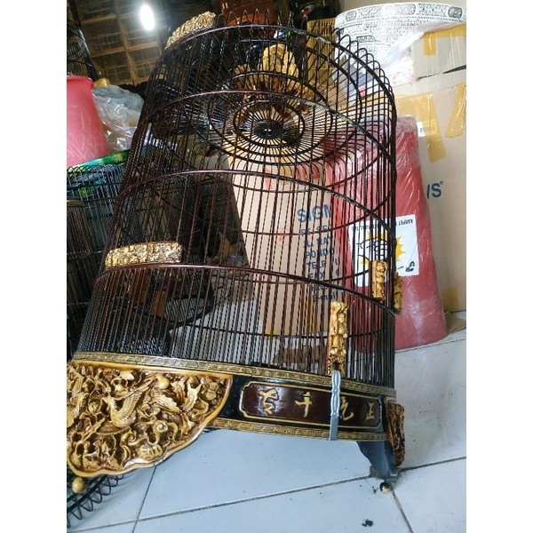 PROMO KANDANG sangkar Kacer / kandang Kacer / sangkar burung / sangkar fiber / sangkar ukir /