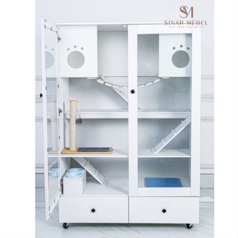 PROMO KANDANG Kandang Kucing / Anabul (FREEONGKR JAWA BALI)