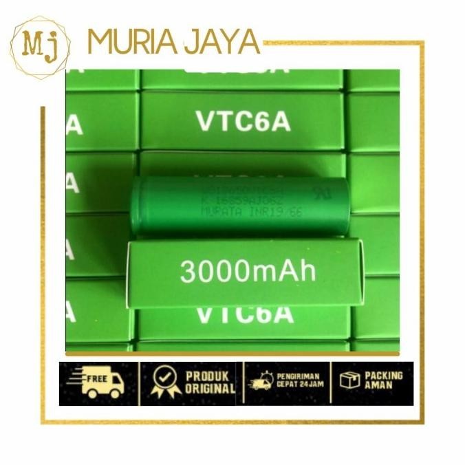 Flash Sale - Baterai VTC6A VTC 6A Authentic ,,