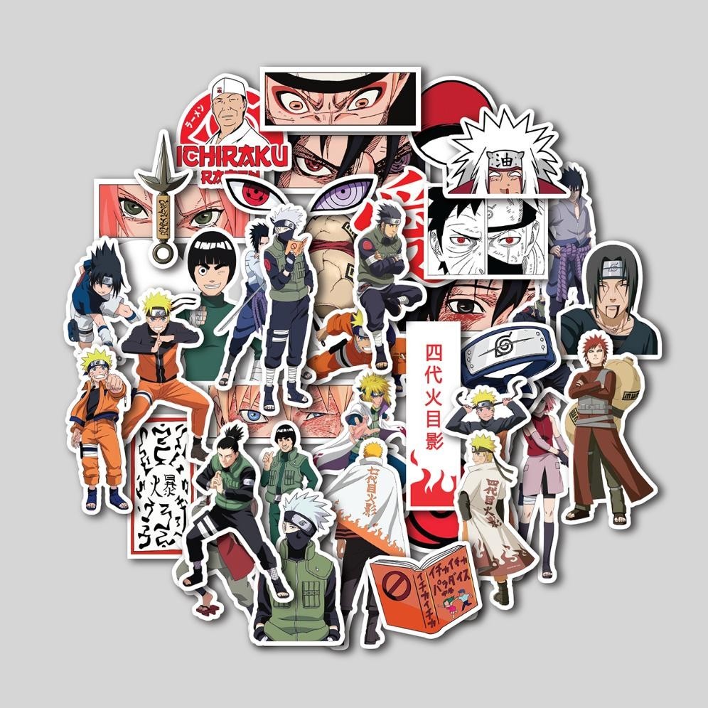 

MNK STICKER PACK NARUTO | STICKER TUMBLER | STIKER LAPTOP KOPER HELM TERLARIS