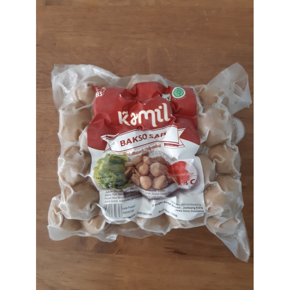 

Kamil Bakso Sapi 500gr Kamil Bakso Sapi 500gr