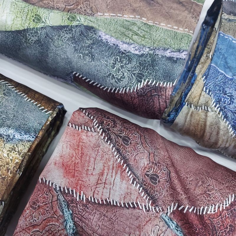 Hnna KAIN BAHAN GUCCI SILK Silk Premium Motif KAIN SILK/SATIN Motif Premium GVCCI SILK