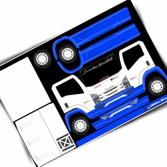 

Lembaran Stiker pola truk oleng Sumber Barokah 3D