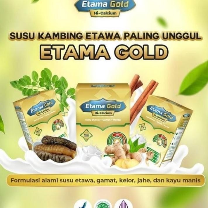 

Etama Gold Susu Kambing Osteoporosis Menjaga Kesehatan Tulang Bpom