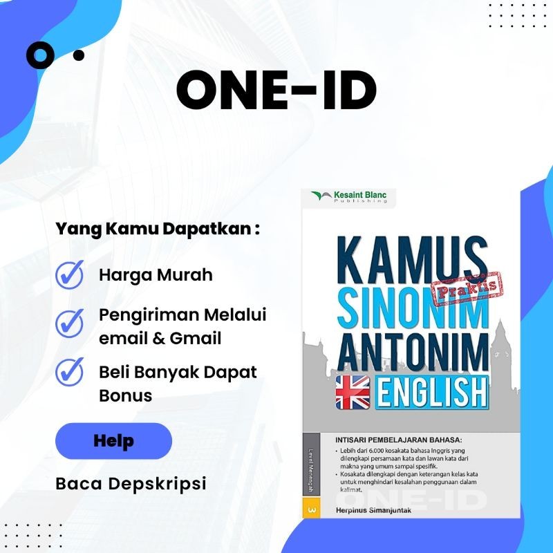 

Kamus Praktis Sinonim Antonim English