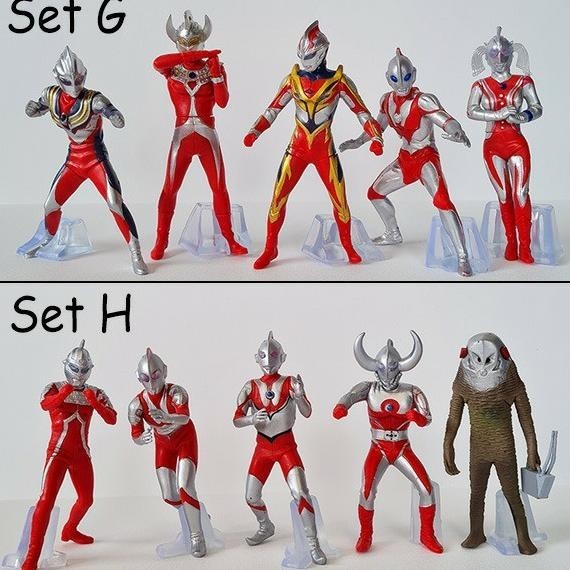 Ultraman Ultra Man Zero King Max Ultraman Geed Mainan Figure Set | Peterstorez
