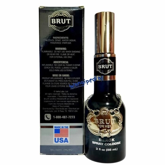 TERBARU! PARFUM ORIGINAL PRIA BRUT BLACK BY BRUT PARFUMS PRESTIGE