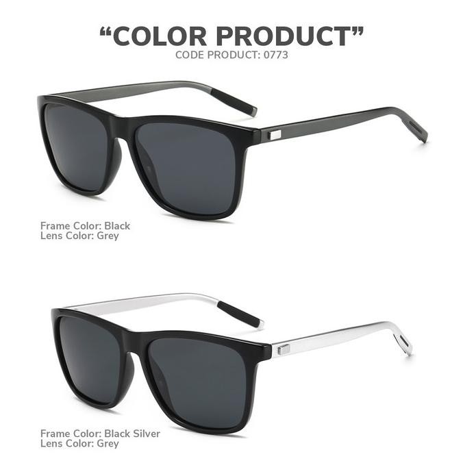 Sale Now Eyekan Kacamata Hitam Polarize Wayfarer Anti Uv400 Sunglasses 0733 Berkualitas