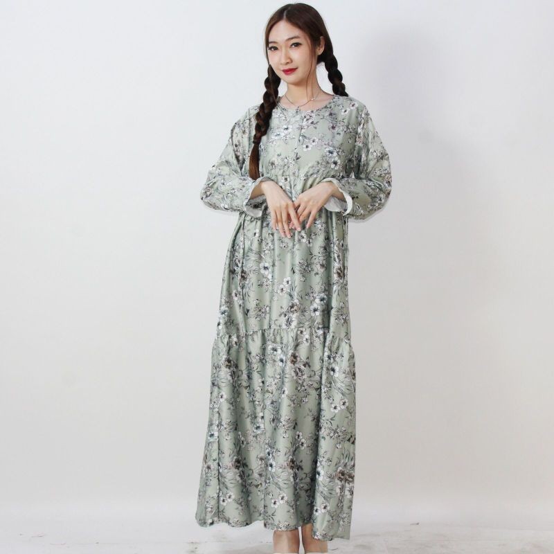 Gamis terbaru model korea busui