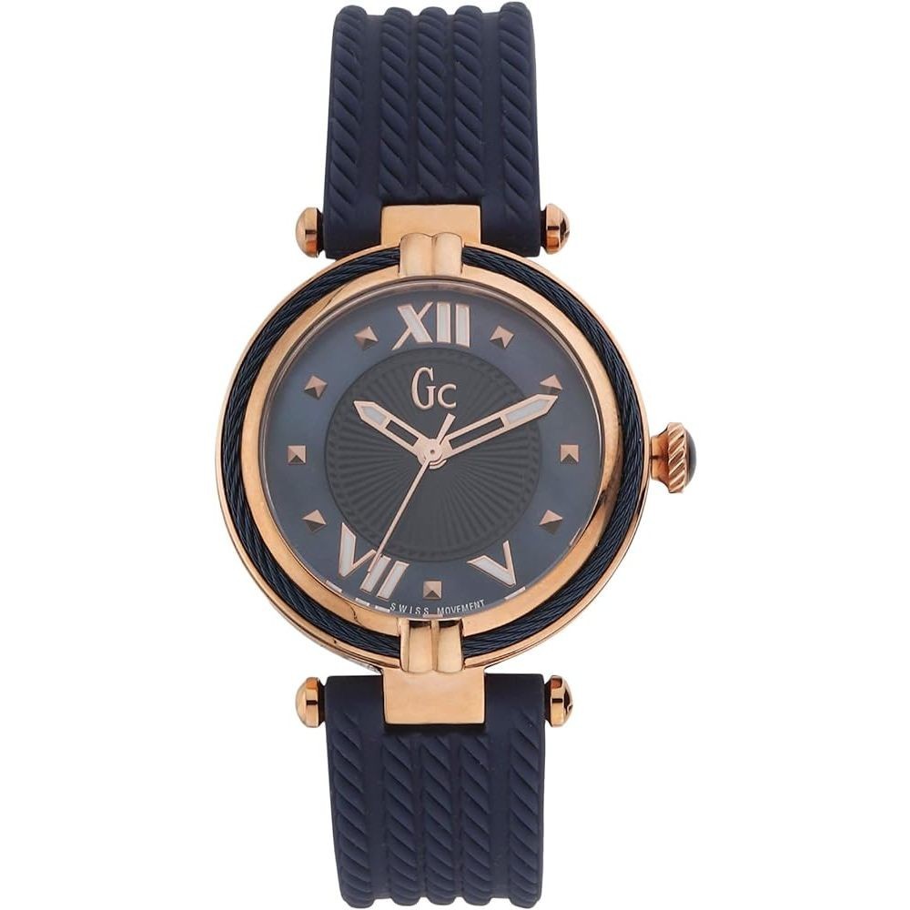 GC Jam Tangan Formal Wanita Murah Y18005L7 - Tali Karet - Quartz - Original