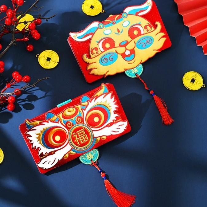 

Angpao Barongsai Susun Angpau Lipat Premium Ampau Imlek Lipat Susun 10 Berkualitas