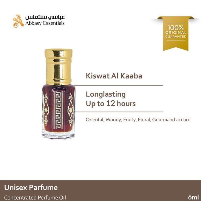 6ml Kiswat Al Ka'bah Parfume Oil Minyak Wangi Arab Saudi Parfum Kiswah
