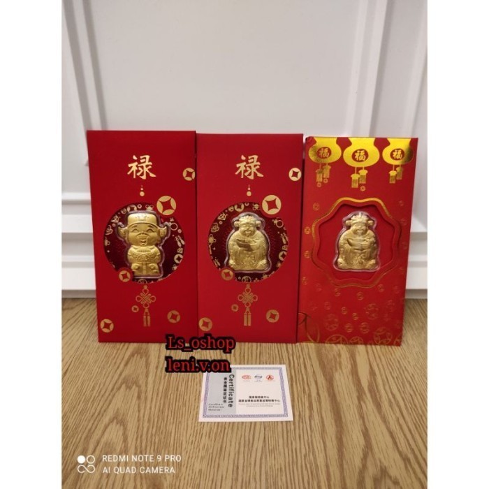 

Spesial Hadiah Angpao Emas Caishen Imlek 2022 Tahun Harimau Tiger