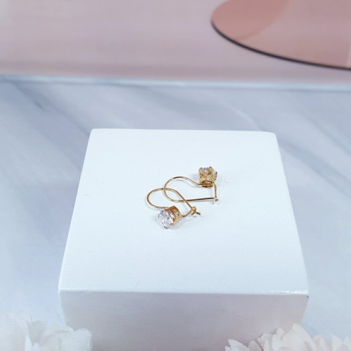 ANTING KAIT DESI 1/2 GRAM MATA PUTIH EMAS MERAH KADAR 375/8K