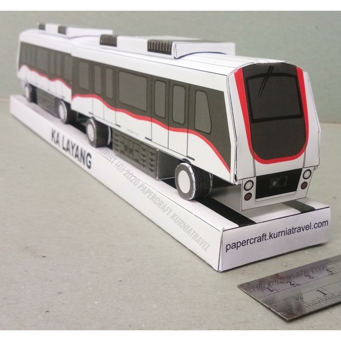 Papercraft Kereta Layang SKY TRAIN