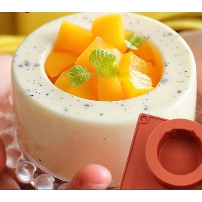 

Silicone Mold Puding Mangkok Cetakan Silikon Cokelat Cetakan Silikon BS1