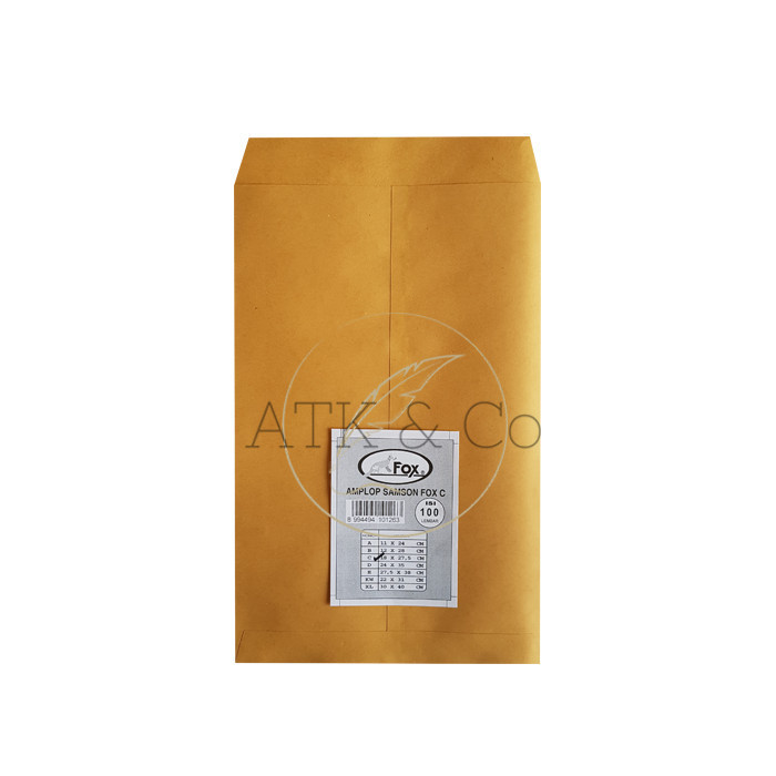

TERMURAH Amplop Coklat Samson C Fox 1/2 Folio