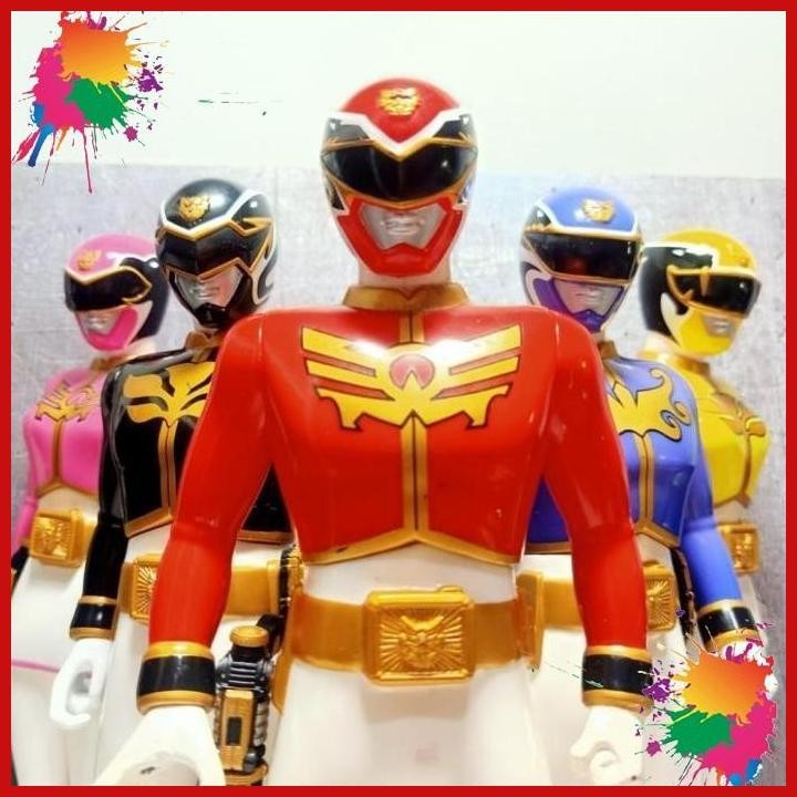 (ZOOP) FIGURE BIG SOFUBI SUPER SENTAI GOSEIGER SET