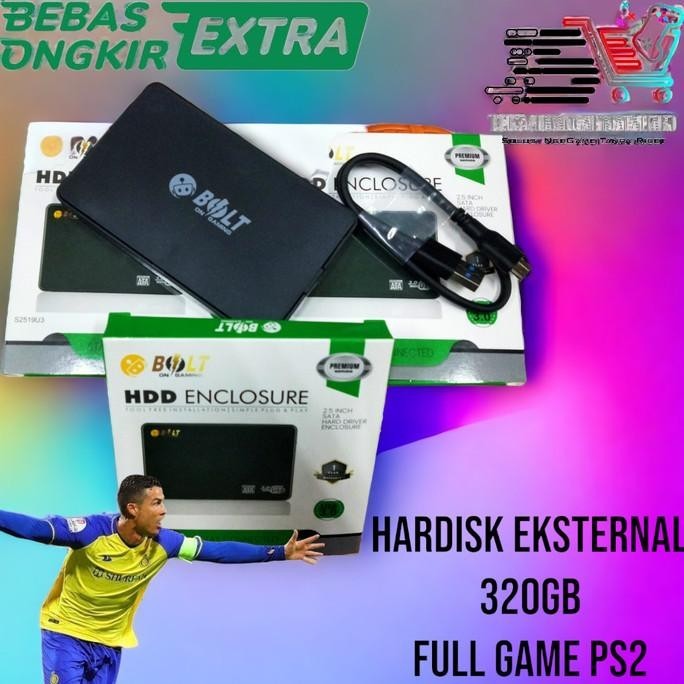 Hardisk Eksternal Ps2 320Gb Full Game Premium