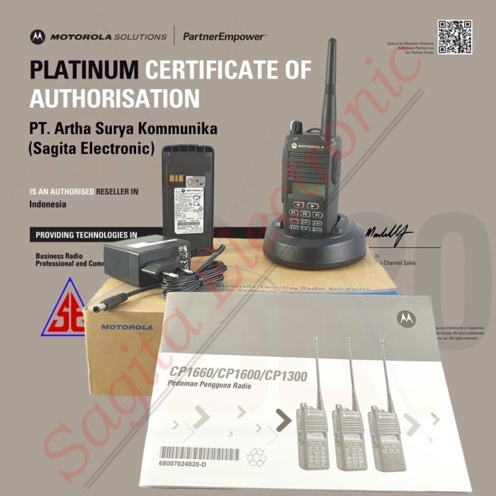HT MOTOROLA CP1660 UHF 350-390 MHZ CP 1660