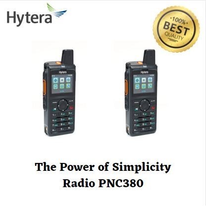 HYTERA (2PCS) POC RADIO INSTANT COMMUNICATION UNLIMITED POSSIBILITIES