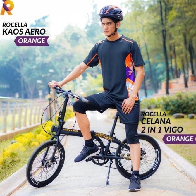 Celana Sepeda Pria Celana Olahraga Bahan Dry Fit Bisa Set Dengan Kaos | Edionis