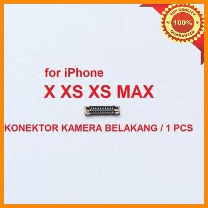 (BK BLO) KONEKTOR KAMERA BELAKANG IPHONE X XS XS MAX DIMESIN 26 PIN FPC BIG CAMERA 1 PCS