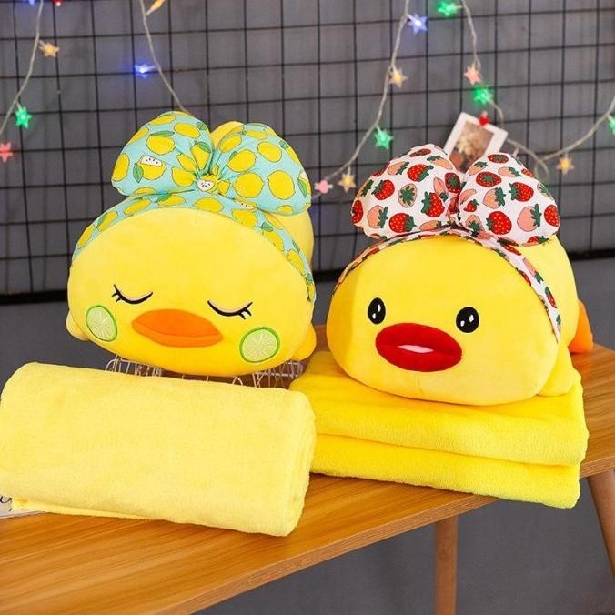 BALMUT BEBEK SUPER LUCU LEMBUT BONEKA BANTAL SELIMUT ANAK DEWASA