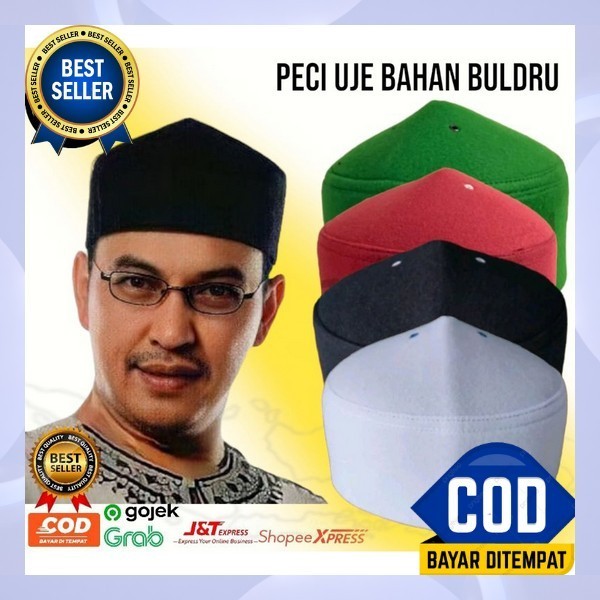 Peci Songkok Kopiah Wadimor Hitam Polos Peci Hitam Peci Polos Songkok Hitam Songkok Polos Kopiah Pec