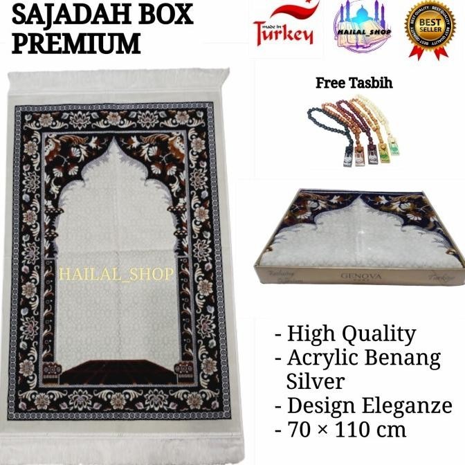 SAJADAH BOX EXCLUSIVE PREMIUM FREE TASBIH