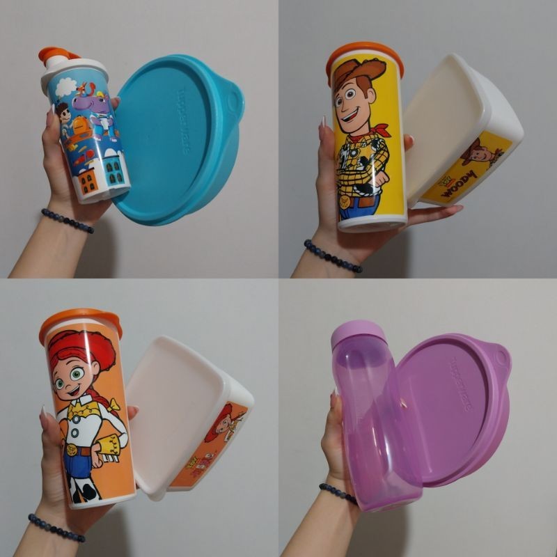 NEW Tupperware Paketan Tempat makan + botol minum